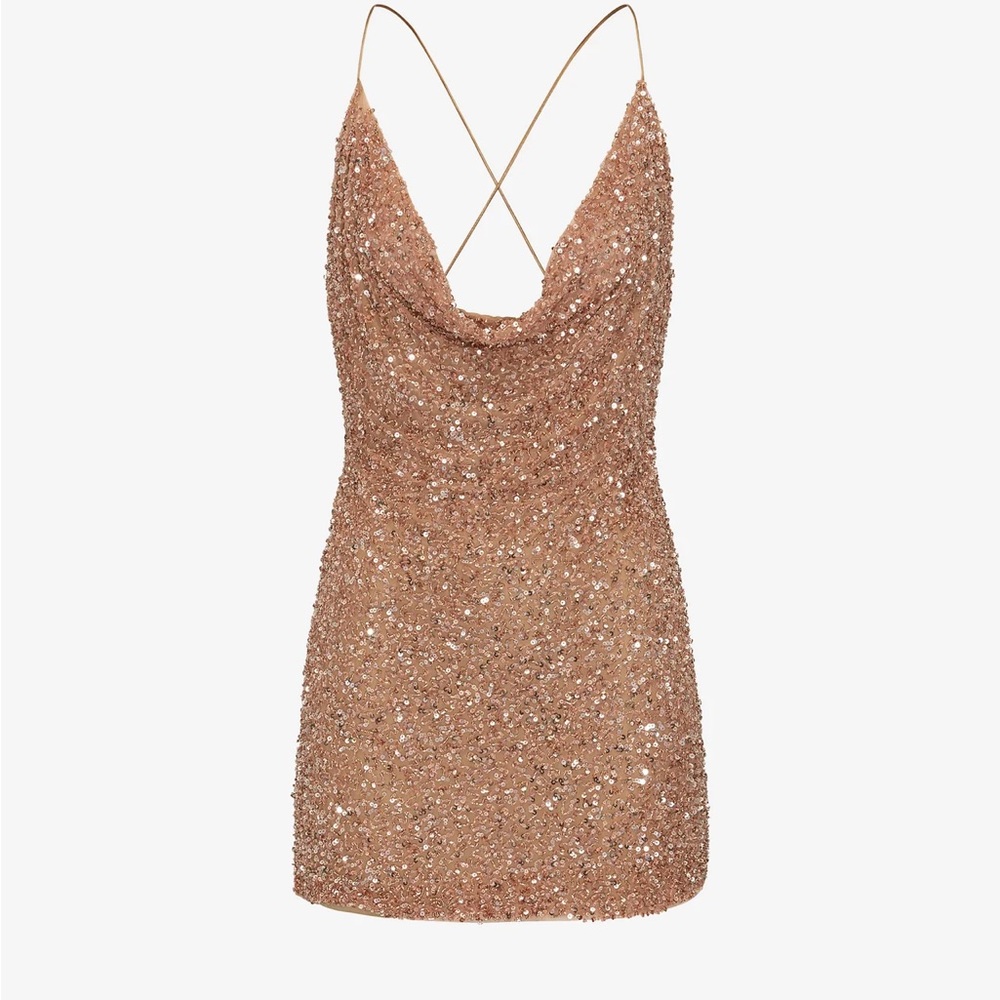 Retrofete drapped dress